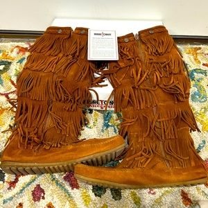 COPY - Minnetonka Fringe Boots